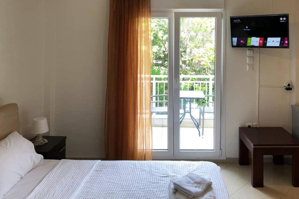 Cozy Studio Near The Beach 1Stfloor Nea Iraklitsa Dış mekan fotoğraf
